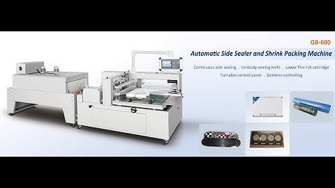 Big Side Sealer Shrink Packaging Machine Heat Shrink Wrapper