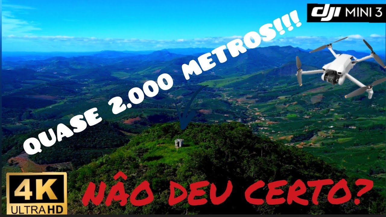 Pedra do cruzeiro, 2 mil metros!!!4k 