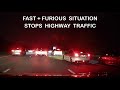 Street Racers Shut Down Highway