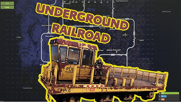 (Rust) hJune Explores NEW RAILROAD SYSTEM And WORK CART March 2021 Update