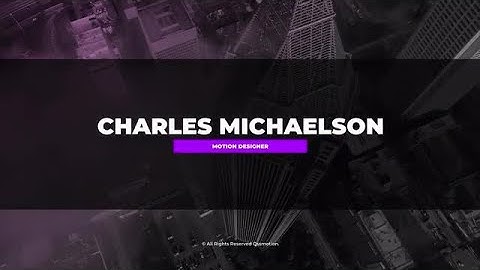 Modern Lower Thirds For FCPX Final Cut Pro Templates