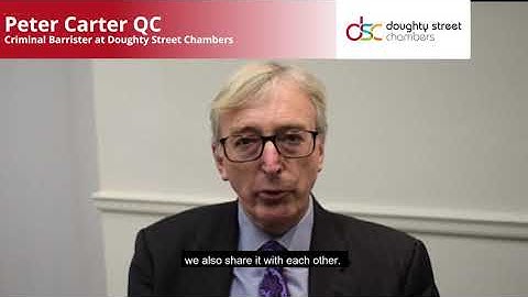 Welcome to Pupillage at Doughty Street Chambers