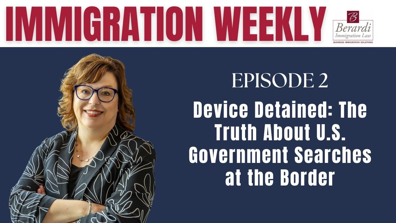 Device Detained: The Truth About U.S. Government Searches at the Border