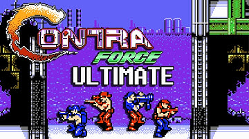 The perfect Contra??? Contra Force Ultimate #contra #gaming #retrogaming