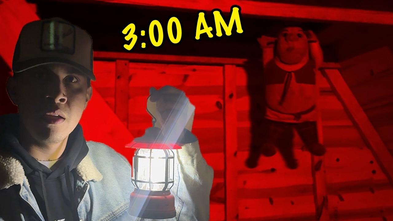 LUPE A LAS 3:00AM EN UNA CABAÑA EBRUJADA(*SE HACE LA BALACERA*)//Dani Universe//