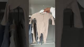 Organising our babies wardrobe🥹 #baby #nurseryinspo #pregnancy
