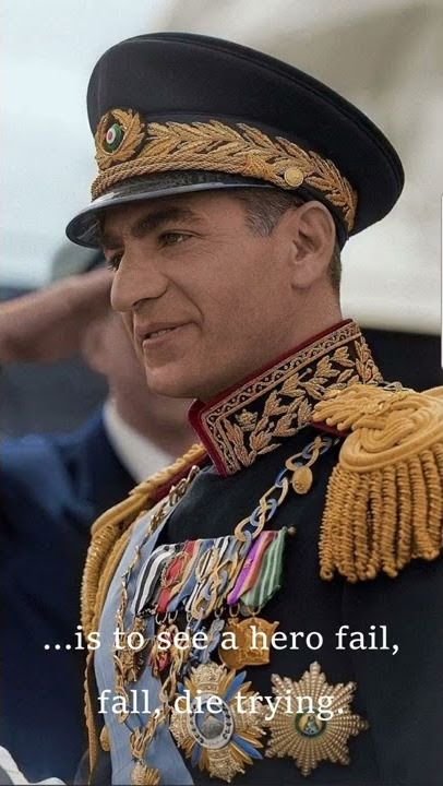 They will hate you... (Last Shah of Iran)