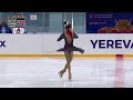 Nela SNEBERGEROVA (CZE) | Junior Women Free Skating | Yerevan 2023 | #JGPFigure