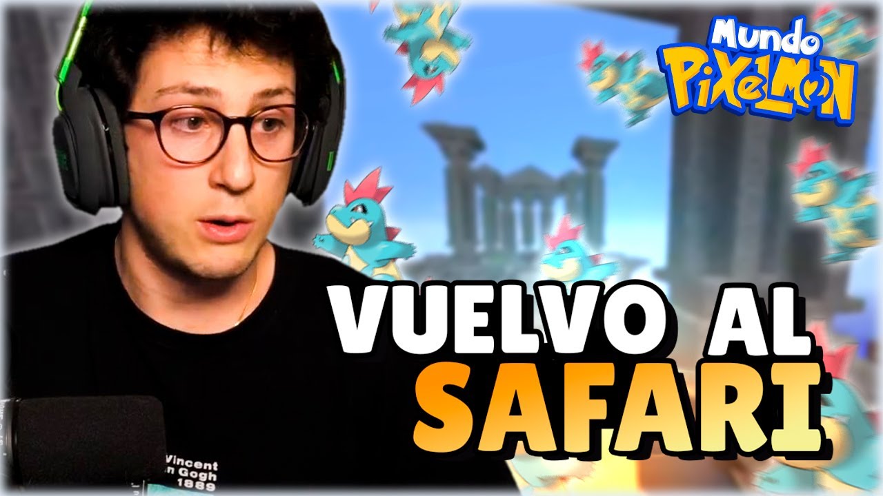 MI SEGUNDA VEZ EN EL SAFARI  INTENTANDO QUE NO ME NOMINEN XD MUNDO PIXELMON #52