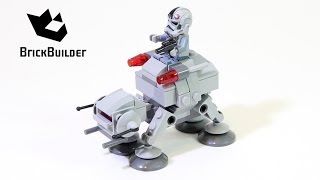 Lego Star Wars 75075 AT-AT - Lego Speed Build