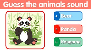 Guess the animals sound | Quiz Time | @AAtoonsKids by AAtoons Kids 5,016 views 1 month ago 16 minutes