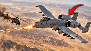 The A-10 Shot Down a Helicopter With Its Cannon