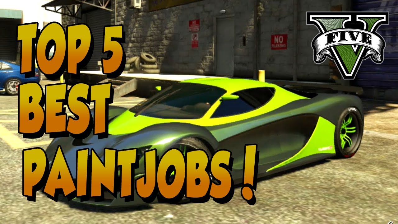 Gta5: top 5 best paintjobs deel 2. epische kleurcombinaties! grand ...