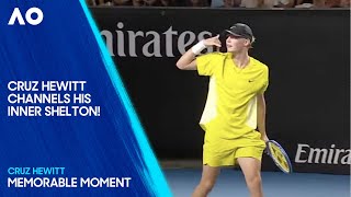Cruz Hewitt's Celebration Looks Familiar! | Australian Open 2025