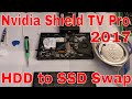 Remplacement du ssd nvidia shield tv pro 2017  regraissage de lapu