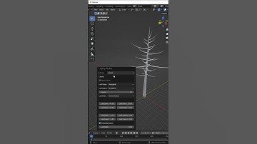 Easy Trees in Blender with this FREE Add-On! #shorts