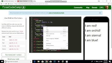 Use RGB to Mix Colors   Free Code Camp