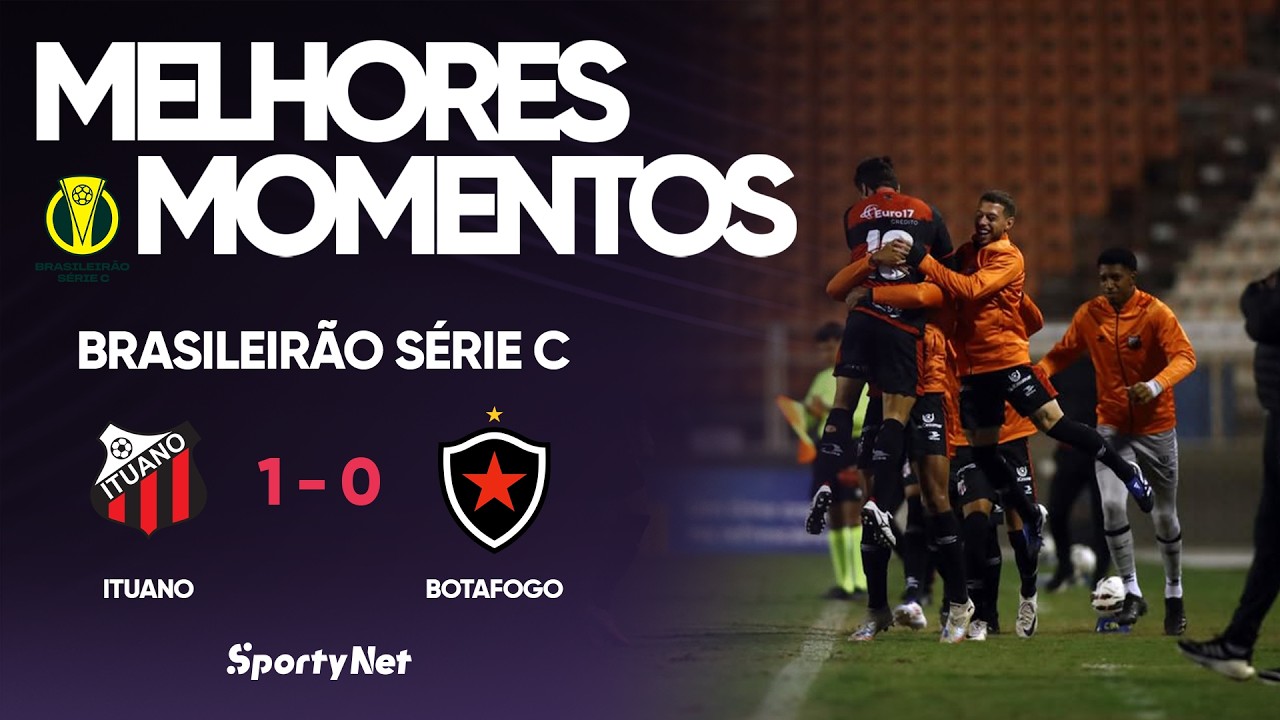 O ITUANO VENCE COM GOLAÇO DE XAVIER!! - Ituano 1x0 Botafogo - Melhores Momentos