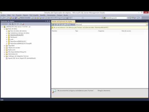 Busquedas Avanzadas Explorador De Objetos SQL Server