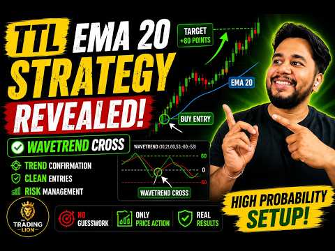 My EMA 20 + WaveTrend Strategy | High Probability Entry Setup (Beginner Friendly) (TTL)