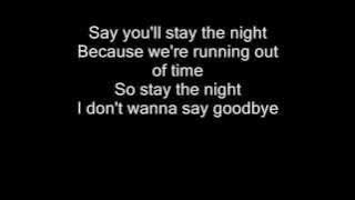 Green Day - Stay the night (Lyrics)