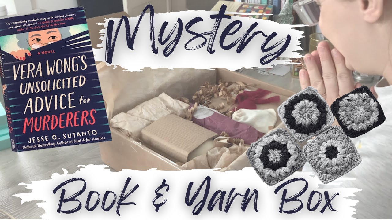 Woolberry Spring Book Box from Woolberry Fiber Co! || Mystery Book and Yarn Box ...