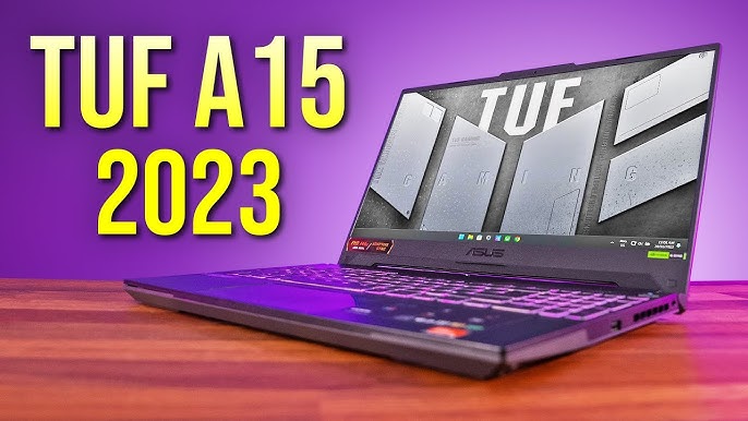 ASUS TUF Gaming A15 (2023) Gaming/Entertainment Laptop (AMD Ryzen 7 7735HS  8-Core, 15.6in 144Hz Full HD (1920x1080), GeForce RTX 4050, Win 11 Pro)