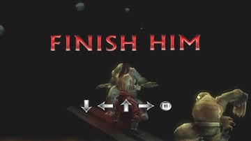 Mortal Kombat Shaolin Monks (Liu Kang Hard) - Part 1 Walktrough "Goro