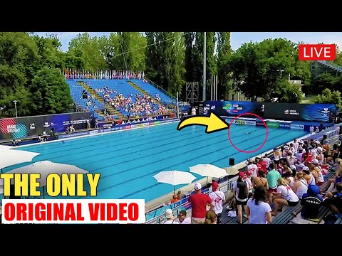 VIDEO Of Swimmer Anita Alvarez saved by coach Andrea Fuentes [BUDAPEST 2022]