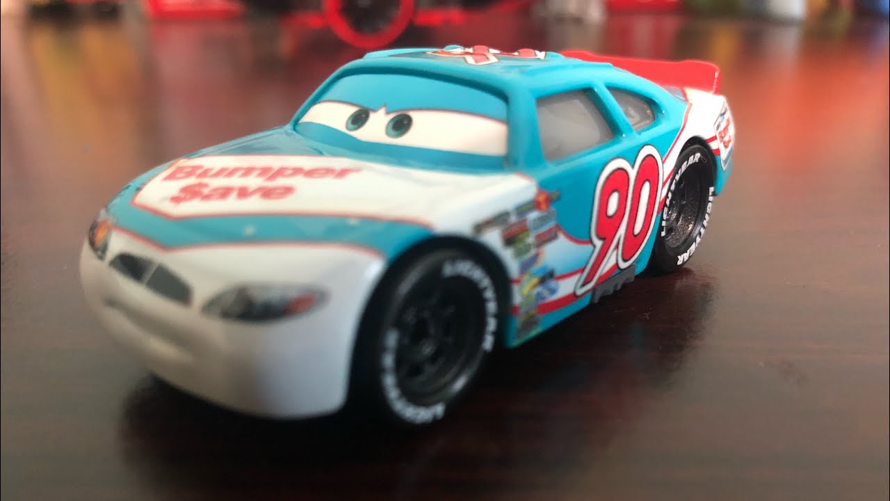 DISNEY PIXAR CARS XRS MUD RACING PONCHY WIPEOUT BUMPER SAVE SAVE 8/%