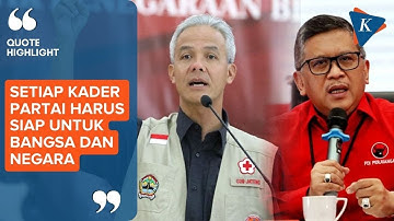 Ramai soal Ganjar Jadi Capres, Ini Respons Hasto