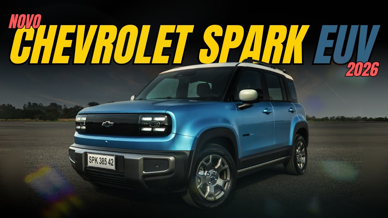 CHEVROLET Spark EUV I Chineses Podem Rir ou Chorar?
