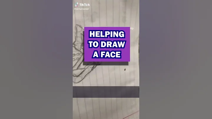 Helping a younger artist with their faces.