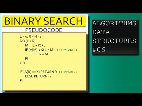 DATA STRUCTURES IN JAVA - Binary Search algoritm