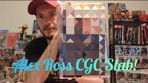 Alex Ross CGC Signature Series Slab Unboxing!