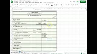 Accounting 2 - Work Together Problem 4-2 (pg. 111)