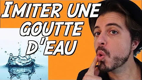 Comment peser une goutte d'eau ?