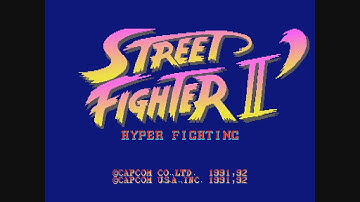20 Mins Of...Street Fighter II - Hyper Fighting Intro (US/Arcade)