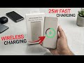 Samsung Power Bank 10000mAh Unboxing | 25W Wireless Fast Charging - Review &amp; Charging Test