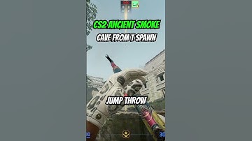 CS2 Ancient Cave Smoke from T Spawn! #cs2 #counterstrike2