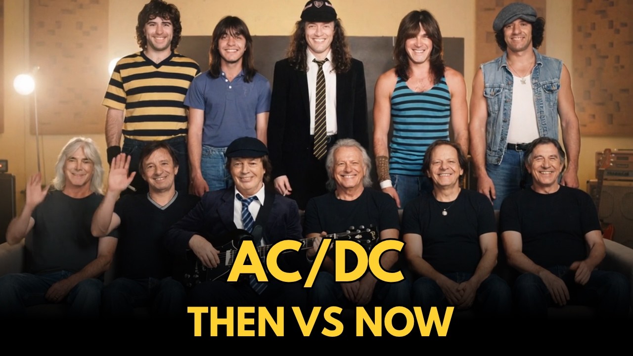 AC/DC Then and Now (1973–2026) - Band Members Through Decades # ...