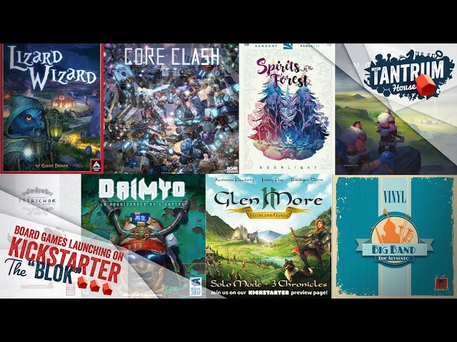 Board Games on Kickstarter July 2020 2nd half