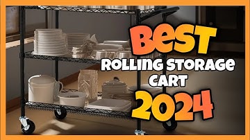 TOP 5:✅BEST ROLLING CARTS FOR STORAGE 2024-2025 #rollingcart #utilitycart #storagecabinet #storage