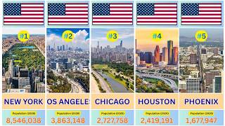 🇺🇸 Top 100 Largest Cities in United State - Ranking by Population 2026 📊