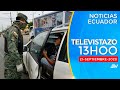 NOTICIAS ECUADOR: Televistazo 13h00 21/septiembre/2020