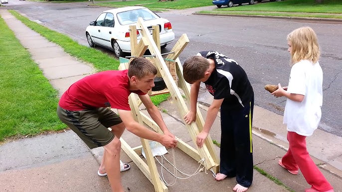 Ping Pong Catapult Kit for Kids Physics & Math Experiments