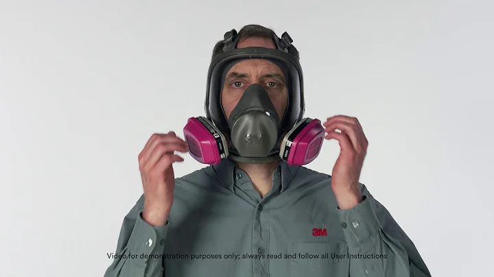 3M 6000 Full Face Reusable Respirators User Seal Check