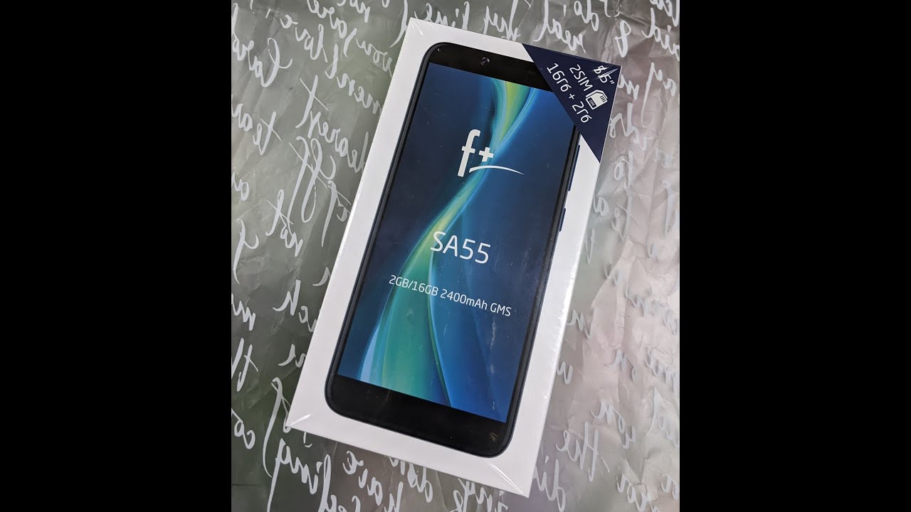 Распаковка смартфона F+ SA55 2GB/16GB - YouTube