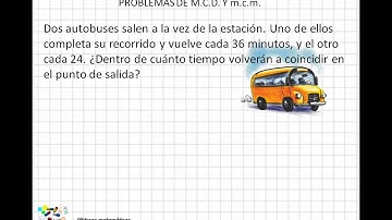 06 Problemas de MCD y mcm