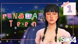 *New* I’m A Runaway Teen Ep 1  The Sims 4